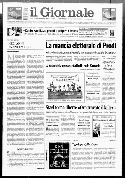 Il giornale : quotidiano del mattino